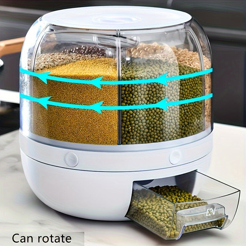 distributeur de grains rotatif